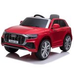 coche-eléctrico-para-ninos-Audi-Q8-licencia-oficial-rojo